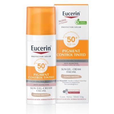 Imagen 2 del producto Eucerin Protector Solar Facial Pigment Control Medio 50ml