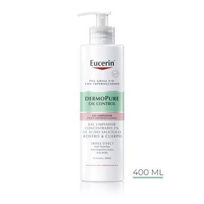 EUCERIN Dermopure Triple Effect Gel Limpiador 400 ml