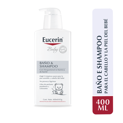 Eucerin Baby Baño & Shampoo 400ml