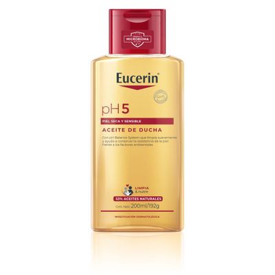Imagen 2 del producto Pack 2 Aceite De Ducha Eucerin Ph5 200ml
