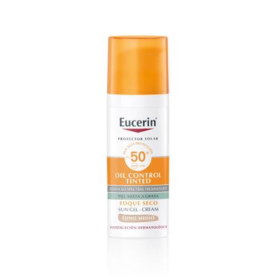 Imagen 2 del producto Eucerin Protector Solar Facial Oil Control Medio FPS50+ 50ml