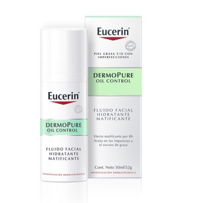 Imagen 2 del producto Eucerin Fluido Facial Matificante Dermopure Piel Grasa 50ml
