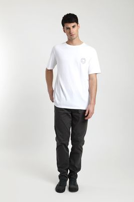 Imagen 2 del producto Polera manga corta hombre Logo text blanco