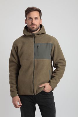 Imagen 1 del producto Polar hombre Miscanti olivo Poliéster reciclado 