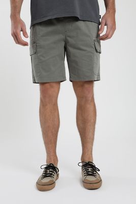 Short hombre Travel olivo Algodón orgánico Froens