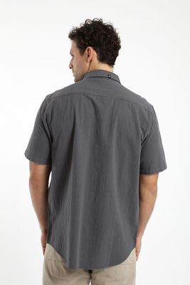 Imagen 2 del producto Camisa hombre manga corta texture classic 100% orgaic algodón Froens