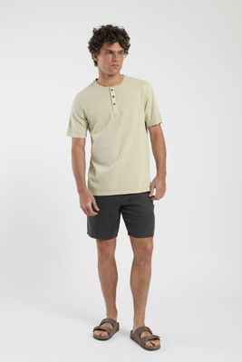 Imagen 2 del producto Polera hombre manga corta Mao beige Algodón orgánico Froens