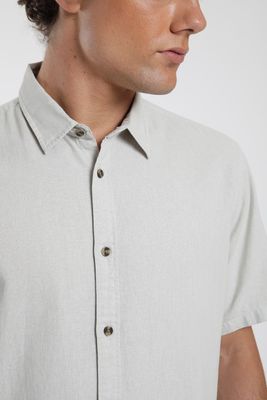 Imagen 2 del producto Camisa manga corta Classic gris Algodón orgánico Froens