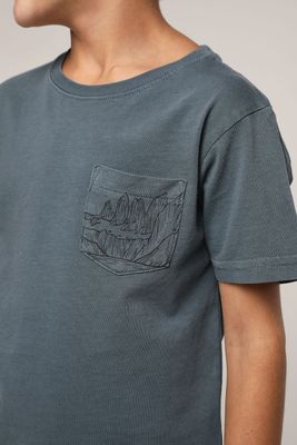 Imagen 2 del producto Polera manga corta kids Torres azul 