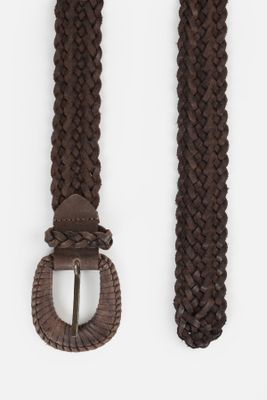 Imagen 2 del producto Cinturon Mujer Trenza Cafe Froens - Cuero