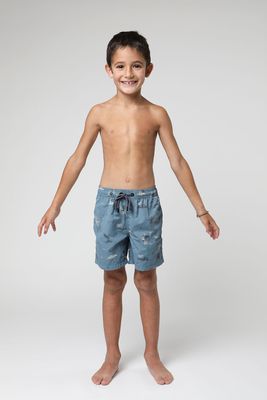 Traje de baño kids Aloha azul