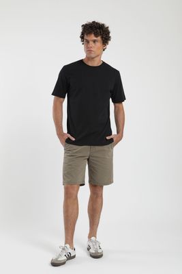 Imagen 2 del producto Polera hombre manga corta Heavyweight Loose negro Algodón orgánico Froens