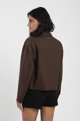 Imagen 2 del producto Chaqueta mujer Lirio café Froens