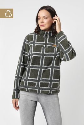 Polar mujer Print verde