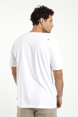 Imagen 2 del producto Polera hombre manga corta foto oceano 100% algodón orgánico Froens