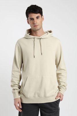 Polerón hombre Hoodie beige