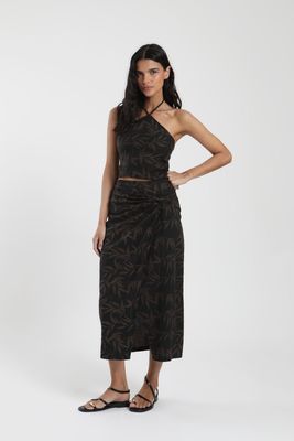 Imagen 2 del producto Falda Larga Amber Mujer -Lino