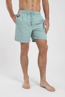 Traje de Baño hombre Classic Solid celeste Nylon Reciclado Froens