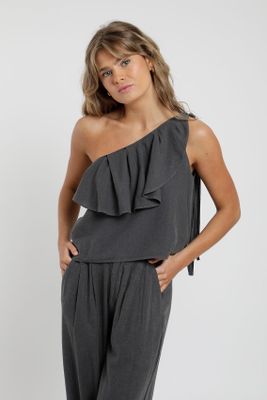 Blusa Mujer Salvia Grafito