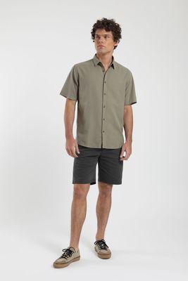 Imagen 2 del producto Camisa manga corta Classic verde Algodón orgánico Froens