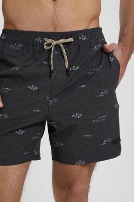 Imagen 2 del producto Traje de Baño hombre Trunk Pez grafito Poliéster Reciclado Froens