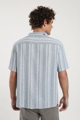 Imagen 2 del producto Camisa manga corta Jervis celeste Lino Froens