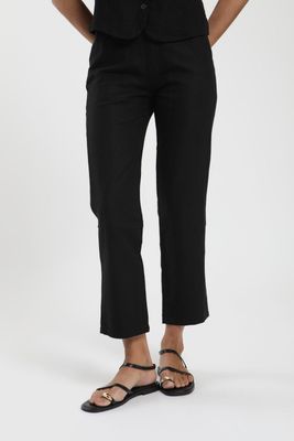 Imagen 2 del producto Pantalón mujer Iris negro Lino Froens