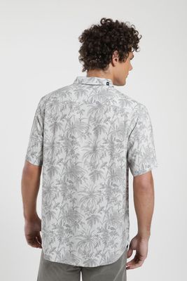Imagen 2 del producto Camisa hombre manga corta Selva gris Viscosa Froens