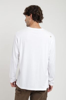 Imagen 2 del producto Polera hombre manga larga  Dog blanco Froens