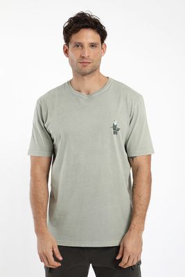 Polera hombre manga corta tucan 100% algodón orgánico Froens