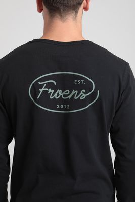 Imagen 2 del producto Polera manga larga hombre old negro