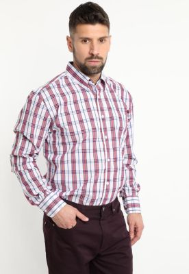 Imagen 2 del producto Camisa Fantasia Premium Manga Larga Boton Cuello Gris Melange