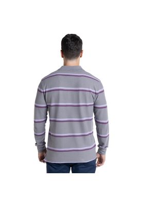 Imagen 2 del producto POLERA MANGA LARGA PIQUE LISTADA