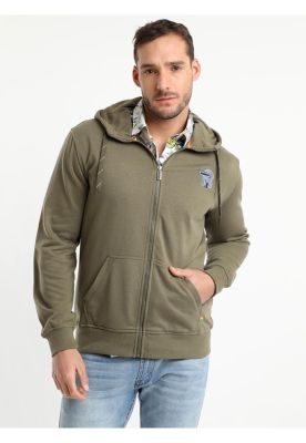 Imagen 2 del producto Poleron Full Zipper Khaki oscuro
