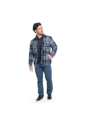 Imagen 2 del producto Chaqueta Micropolar Cuadros Hombre