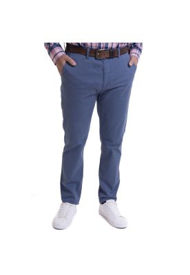 Pantalón Frente Plano Slim Fit Azul claro