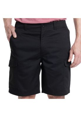 BERMUDA HOMBRE CARGO GABARDINA BOLSILLOS LATERALES