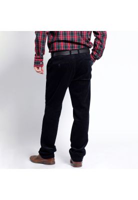 Imagen 2 del producto Pantalón Cotelé Con Pinzas Azul Marino