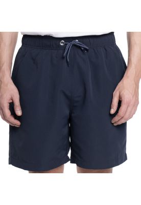 TRAJE DE BAÑO HOMBRE LISO PRETINA ELASTICADA CORDONES