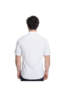 Imagen 2 del producto CAMISA HOMBRE MANGA CORTA ESTAMPADA OXFORD