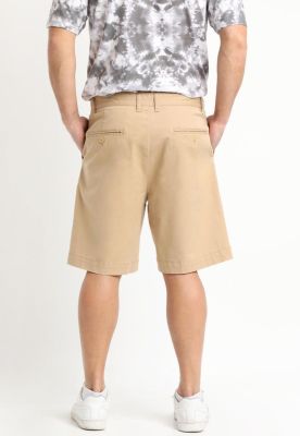 Imagen 2 del producto Bermuda Gabardina Frente Plano Beige