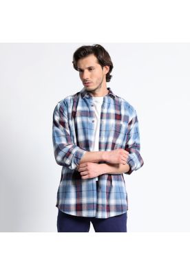 Camisa Manga Larga Franela Regular Fit