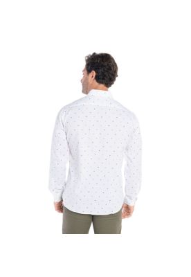 Imagen 2 del producto Camisa Manga Larga Oxford Estampada Hombre