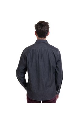 Imagen 2 del producto Camisa Denim Básica Gris Oscuro