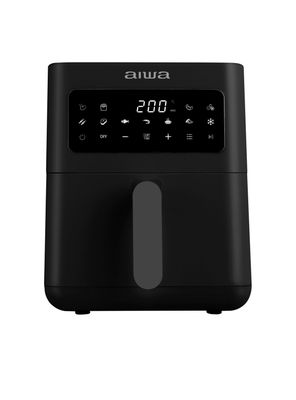 Freidora De Aire Digital Led 4.5 Litros Aiwa Aw-fk45 Negro