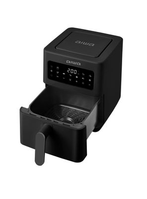 Imagen 2 del producto Freidora De Aire Digital Led 4.5 Litros Aiwa Aw-fk45 Negro