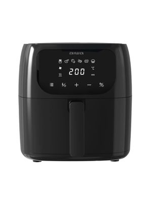 Freidora De Aire Digital Led 6 Litros Aiwa Aw-fk60 Negro