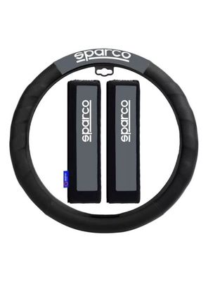 Cubre Volante + Cubre Cinturon Auto Sparco Universal Spc1111