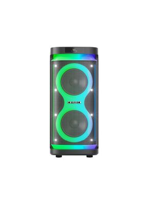 Parlante Bluetooth Portatil Aiwa Karaoke Tws Led Aw-poh5d Negro