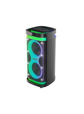 Imagen 2 del producto Parlante Bluetooth Portatil Aiwa Karaoke Tws Led Aw-poh5d Negro